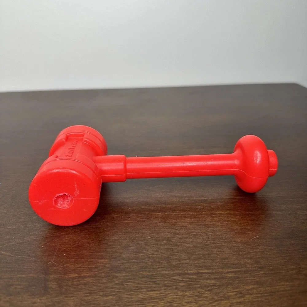 Vintage 1986 Fisher Price Tap n' Turn Bench Hammer Shapes Toddler Montessori